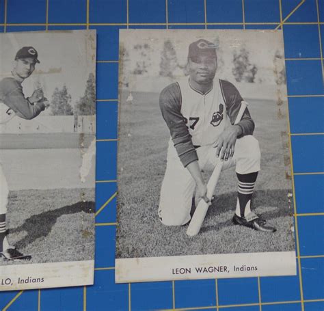 Cleveland Indians Team Issue Photo Card Lot Free Shipping