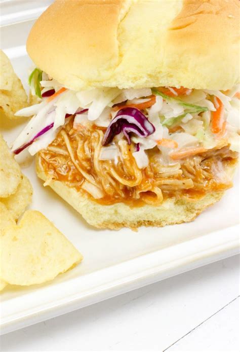 Slow Cooker Hawaiian Chicken Sandwich Easy Everyday Recipes