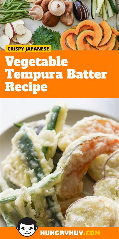 Vegetable Tempura Batter Recipe Hungry Huy Recipe Batter Recipe Tempura Batter Recipes