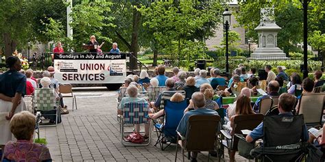 Worship On The Green At Morristown United Methodist Church Aug 19