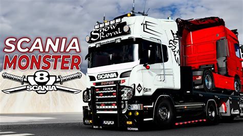 Scania R V Open Pipe Sound Tuning Mod Youtube