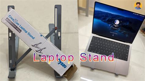 Laptop Stand Dyazo Zigzag Height Adjustable Ventilated Aluminium