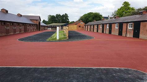 Solario Yard Redevelopment Tattersalls Newmarket Racecourse Red