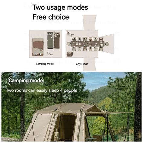 PREORDER!!! NATUREHIKE TENDA VILLAGE 13 CNH23ZP12003 UPGRADE GLAMPING – Hike n Run