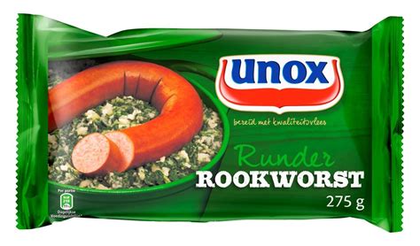 Unox Runder Rookworst Unilever Food Solutions