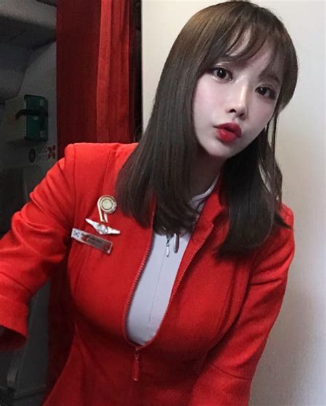 【malaysia】air Asia Cabin Crew エアアジア 客室乗務員【マレーシア】 Ca 美人 女性 働く女性