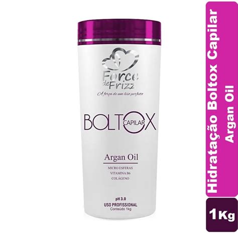 Kit Force De Frizz Escova Progressiva Semi Definitiva M Scara Botox