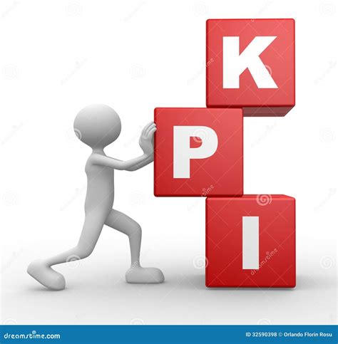 Cubes And Kpi Key Performance Indicator Stock Illustration 46110 Hot