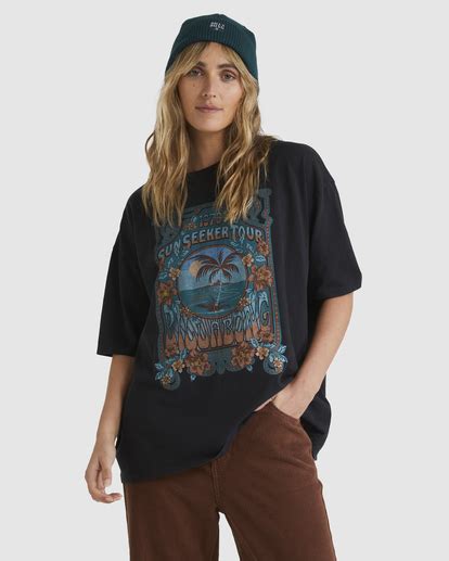 On Tour Oversized T Shirt Billabong