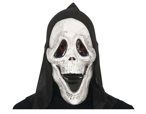 Zwart Witte Halloween Masker Spook Partywinkel