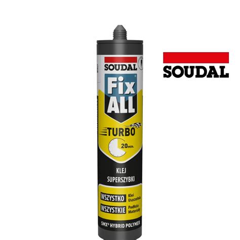 SOUDAL KLEJ FIX ALL Turbo Uszczelniacz Biały 290ml 122440 Cena