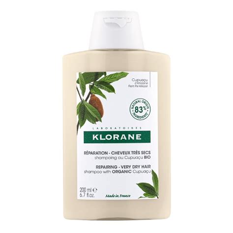 Klorane Shampooing Au Beurre De Cupua U Bio Cheveux Tr S Secs