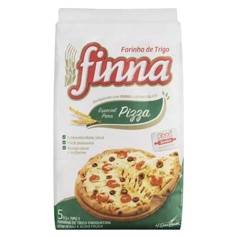 Farinha De Trigo Tipo 1 Para Pizza Finna Pacote 5kg MercadoLivre