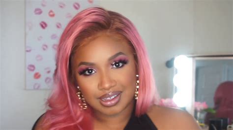 How I Colored My Wig Pink Youtube