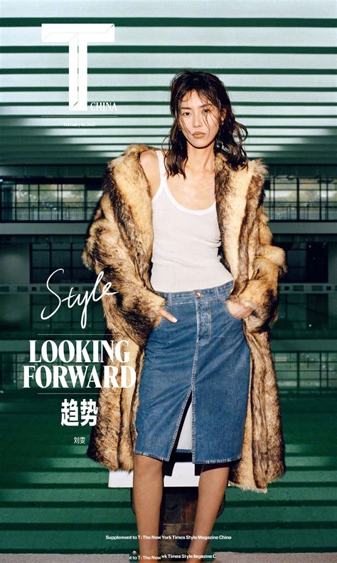 超模刘雯同时登上t Magazine中文版及style刊双封面财经头条