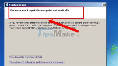 Steps To Fix Recovery Error On Windows Computer TipsMake