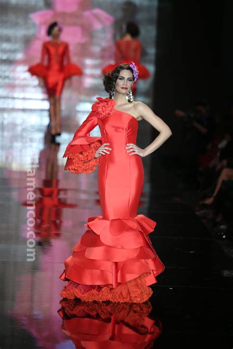 Juana Martin Amaya Simof 2014 Moda Flamenca Flamenco Moda