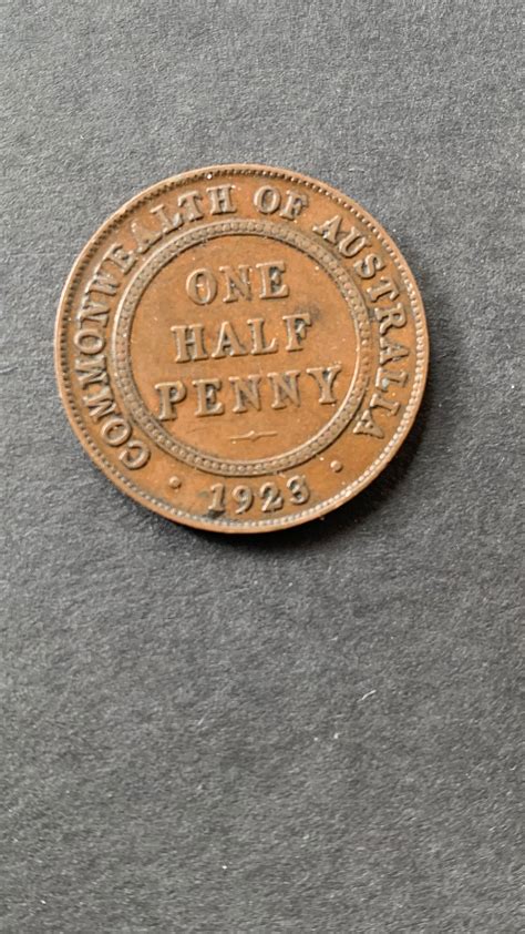 Australia 1923 Half Penny fine condition – Shields Stamps & Coins