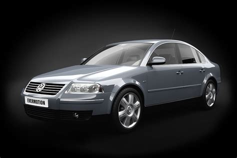 3d Car Volkswagen Passat B5 Model