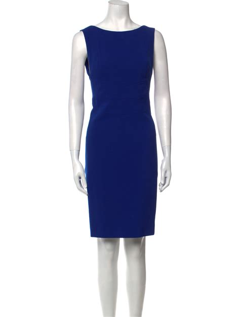 Loro Piana Bateau Neckline Mini Dress Purple Dresses Clothing