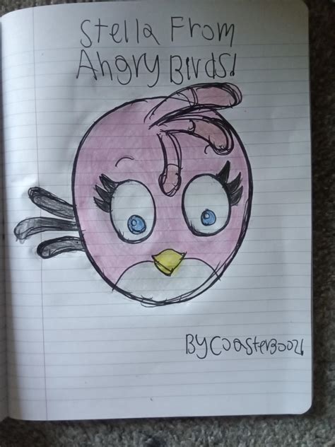 Stella From Angry Birds! by Coaster3002 on DeviantArt