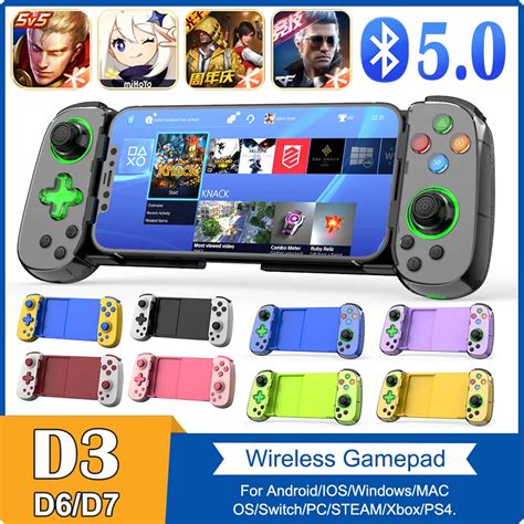 D D D Telescopic Mobile Phone Gamepad Wireless Games Handle