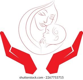 Vector Illustration Concept Save Girl Child Stock Vector (Royalty Free ...