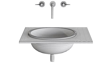 3D RISE Inset Washbasin By Kos By Zucchetti TurboSquid 1884484