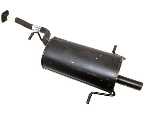 Davico Muffler For Subaru Forester Black Oe Replacement Rear