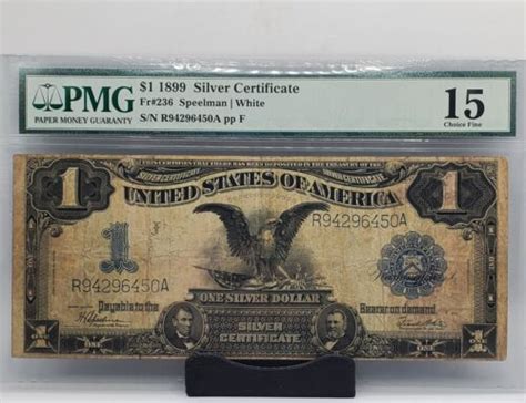 Fr Silver Certificate Black Eagle Pmg Ebay