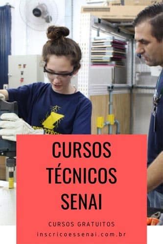 Cursos Técnicos Senai 2020 Senai 2020