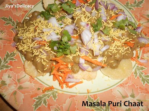 Jiya's Delicacy: Masala Puri Chaat