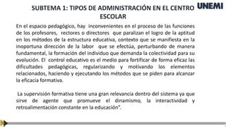 DIAPOSITIVA GESTION ESCOLAR S5 UNIDAD2 TEM1 Pdf