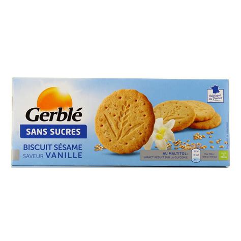 Achat Vente Gerbl Biscuit S Same Saveur Vanille Sans Sucres G