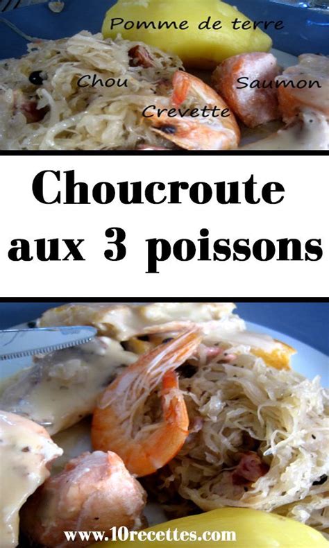 Choucroute Aux 3 Poissons Choucroute Choucroute De Poisson