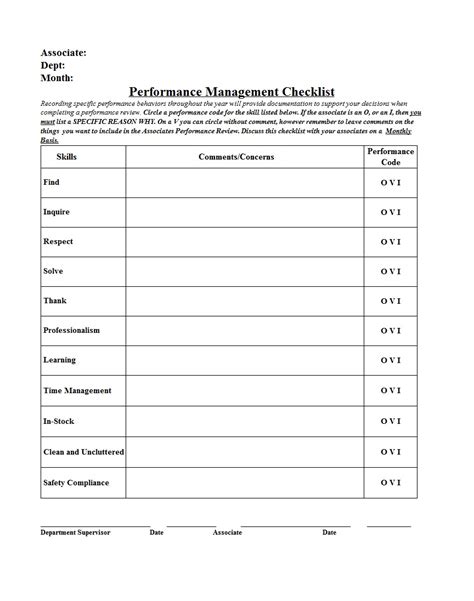 Monthly Performance Report Template Sample