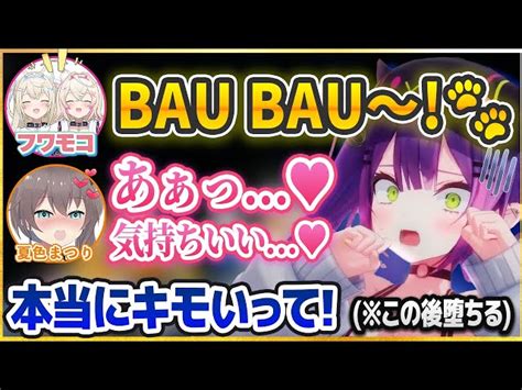 【動画】フワモコのbau Bauで気持ちよくなってしまった夏色まつりにドン引きする常闇トワ【ホロライブ切り抜き】 ブィレーダー