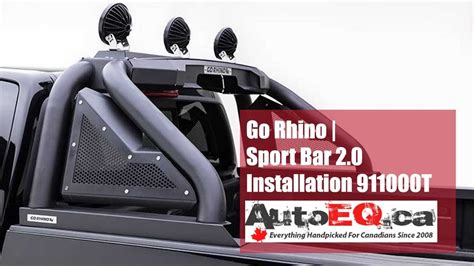 Go Rhino Sport Bar 2 0 Installation 911000t Youtube