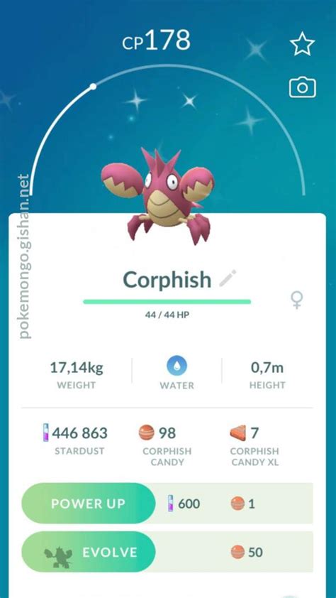 Corphish - Pokemon Go