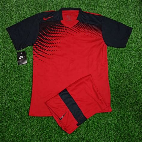 Jual New Stelan Jersey Futsal Jersey Sepakbola Nike Merah Maroon Gold