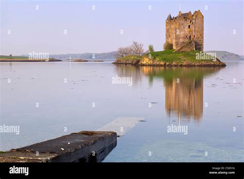 Castle Stalker, Scotland Stock Photo - Alamy