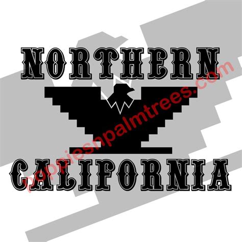 Northern California Huelga Bird Svg File Etsy