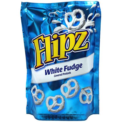 Flipz White Fudge Covered Pretzels