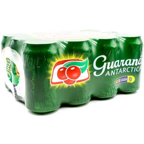 Guarana Antarctica Soda 12 Cans 1183 Fl Oz Kroger