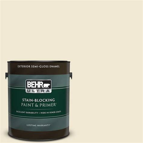 Behr Ultra Gal Bwc Atlantis Pearl Semi Gloss Enamel Exterior