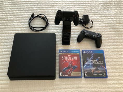 Sony PlayStation 4 Slim Bundle, 1TB, Shadowy Console! - iCommerce on Web