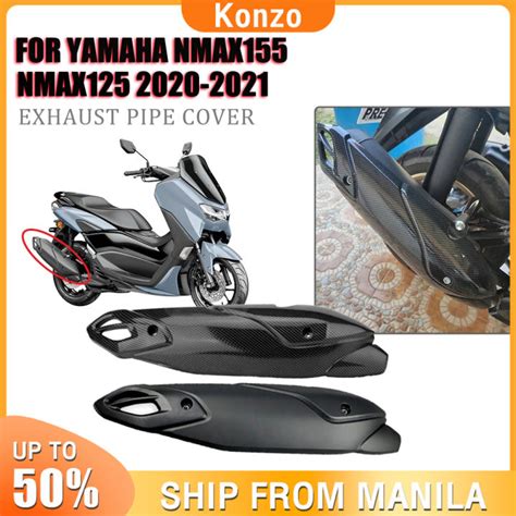 Nmax 2020 Nmax 2021 Aerox V2 Muffler Cover Carbon Heatguard Cover For Nmax V2 Aerox V2