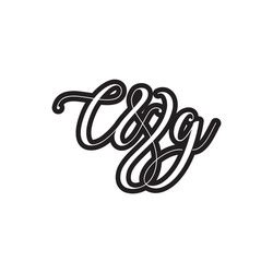 Cursive G Logo Vector Images (38)