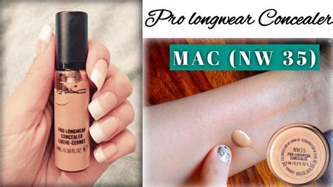 Mac Nw 35 Pro Longwear Concealer Review And Swatch Perfect Concealer