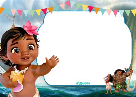 Free Printable Moana Birthday Cards Free Printable